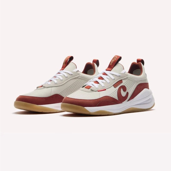 Clove Shoes - NIB Clove Strada Sneaker In Sand and Terra Cotta Multi Sizes